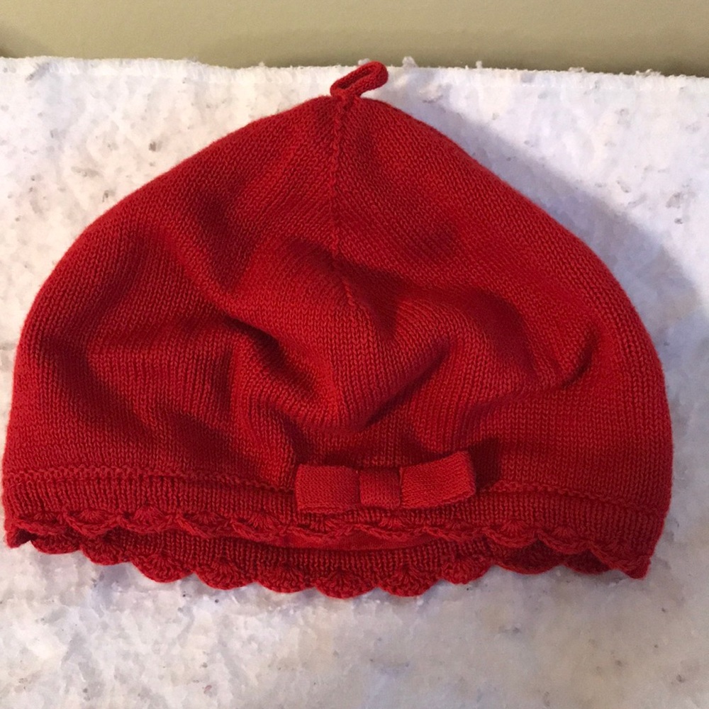 Janie and jack red hat